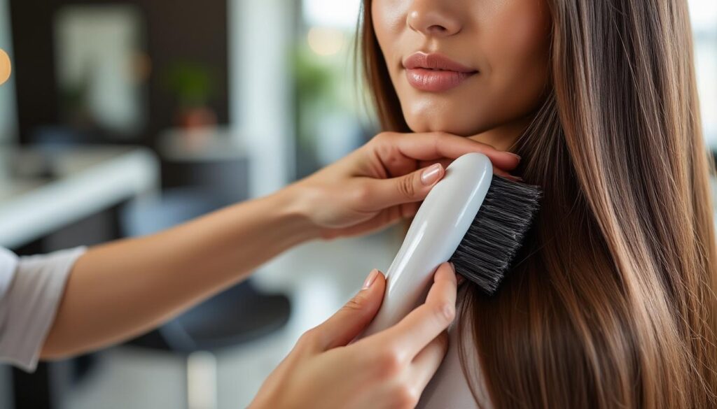 découvrez ce qu'est le gloss cheveux, ses bienfaits pour la brillance et la santé de vos cheveux, et apprenez comment l'utiliser efficacement pour sublimer votre coiffure.