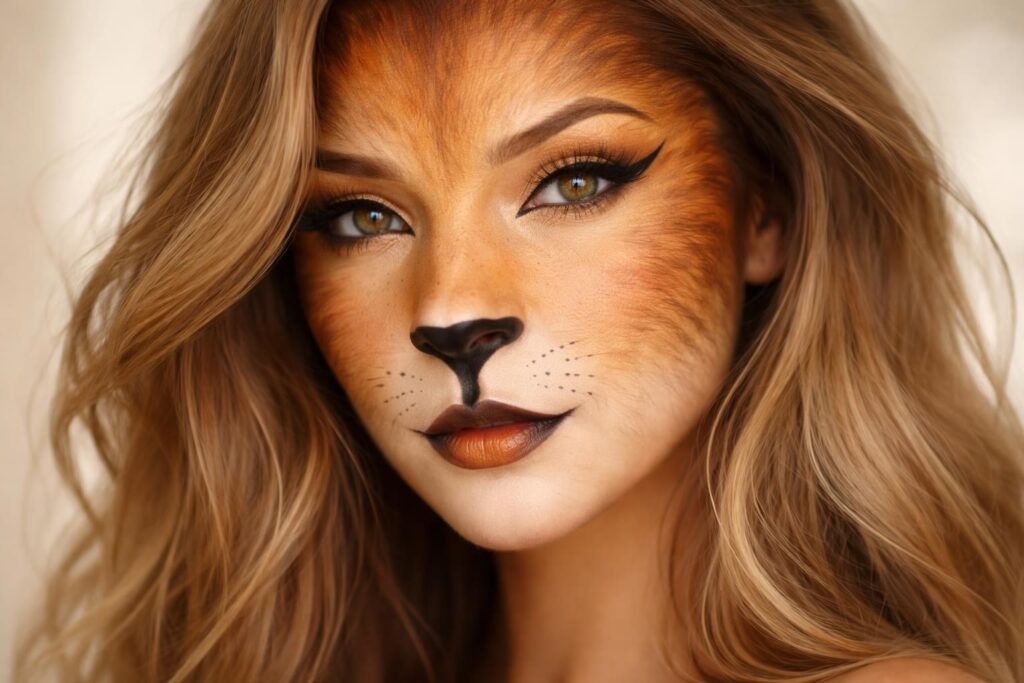 Comment réaliser un maquillage lion facile et rapide