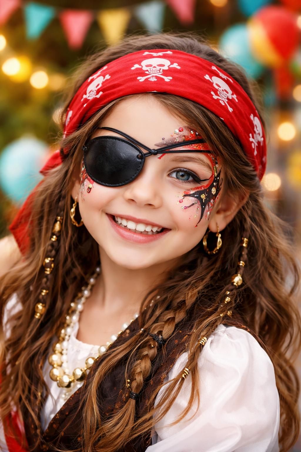 découvrez des idées de maquillage pirate pour fillette simples et ludiques, parfaites pour un déguisement réussi et amusant. suivez notre guide facile pour un look de pirate adorable et original !