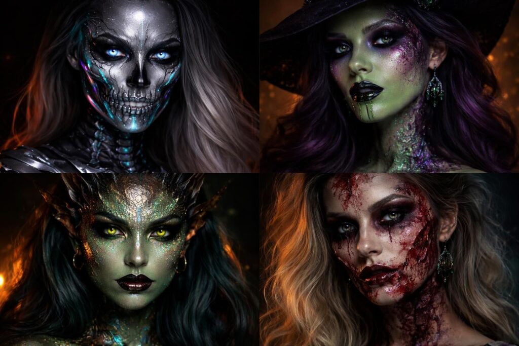 Idées originales de maquillage halloween pour un look inoubliable