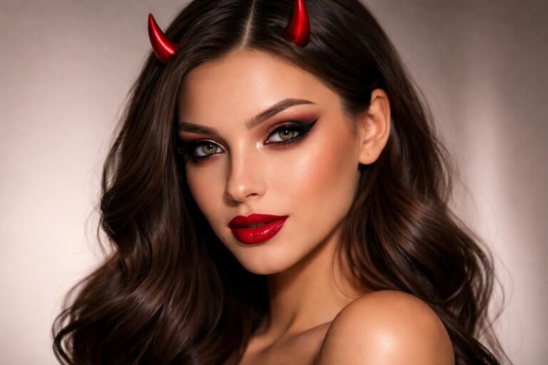 Maquillage diable facile : astuces pour un look réussi rapidement