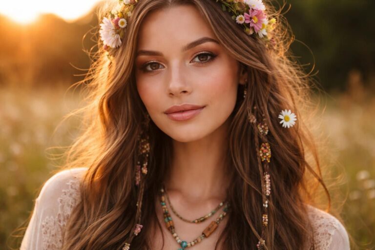 Maquillage hippy : astuces pour un look bohème réussi