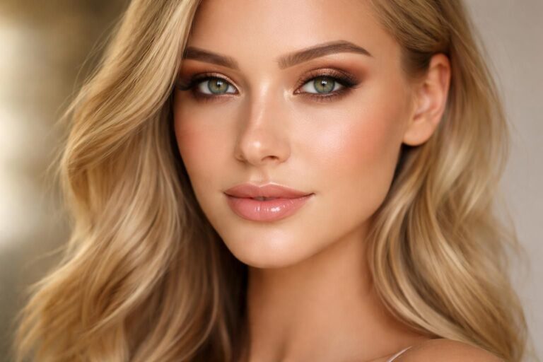Maquillage pour blonde aux yeux verts : astuces et conseils incontournables
