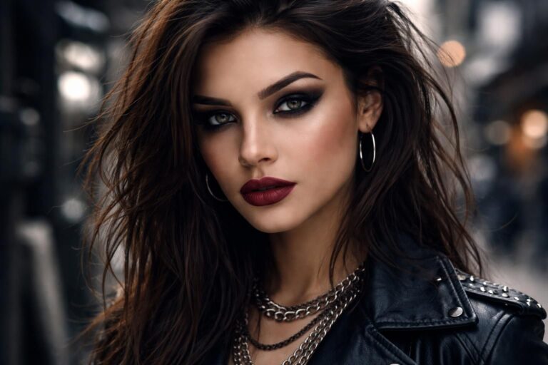 Maquillage rockeuse : astuces pour un look rebelle et stylé