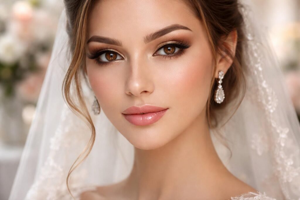 Maquillage yeux marron pour mariage : astuces et idées élégantes