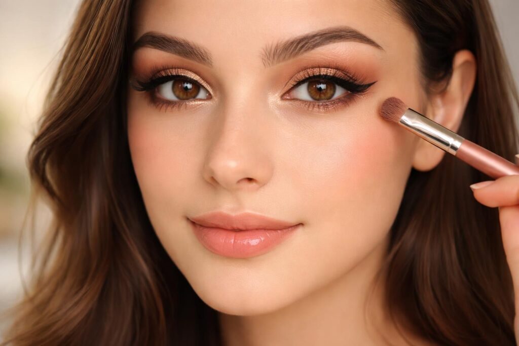 Tuto maquillage pour sublimer les yeux marrons facilement