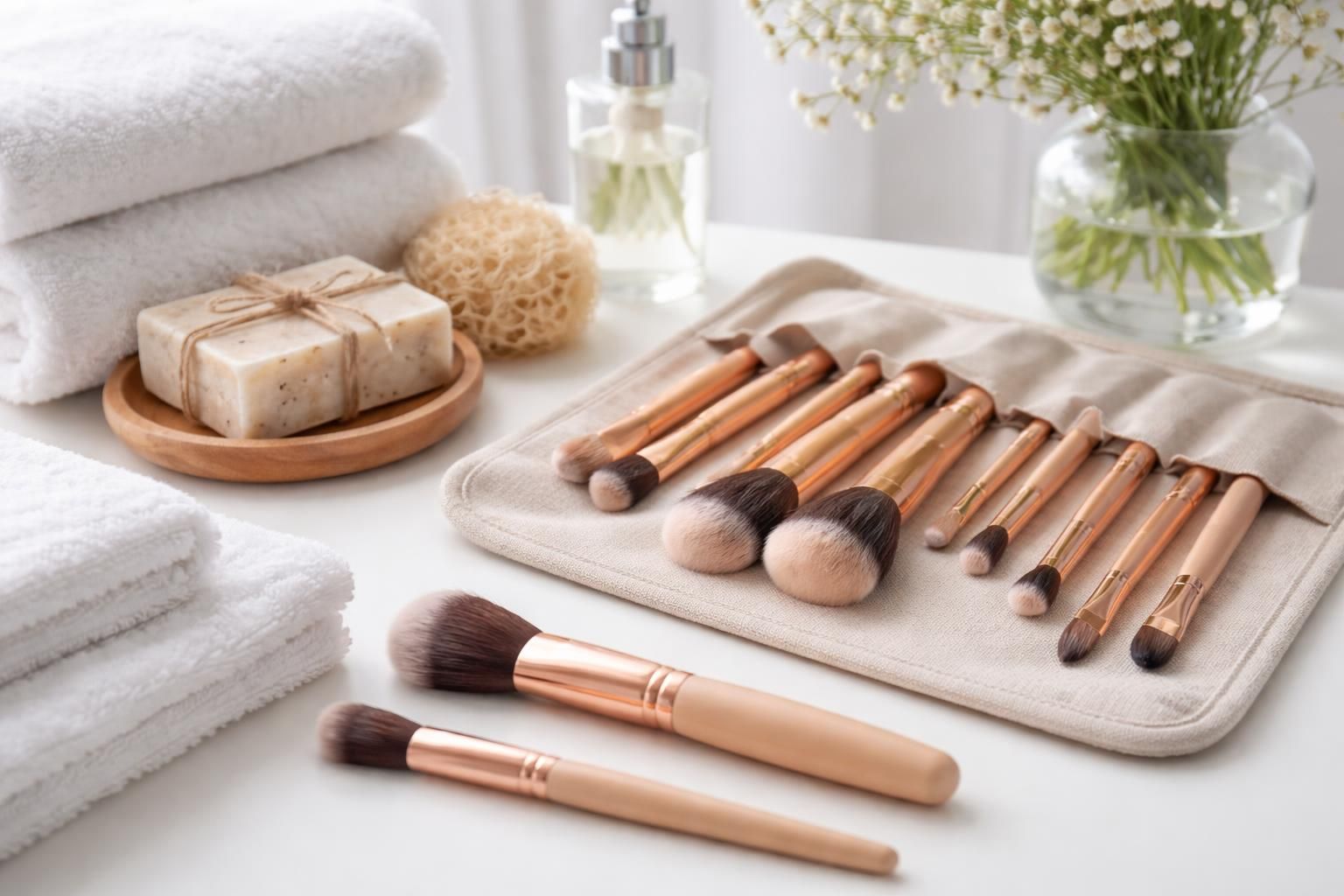 découvrez nos astuces pour nettoyer vos pinceaux à maquillage efficacement tout en préservant la douceur et la qualité des poils, pour un maquillage toujours impeccable.