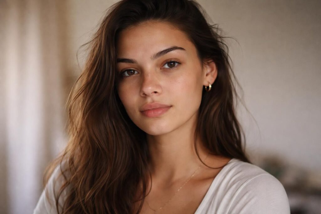 découvrez eva queen au naturel, sans maquillage, et admirez son vrai visage dans une série de photos authentiques et inspirantes.