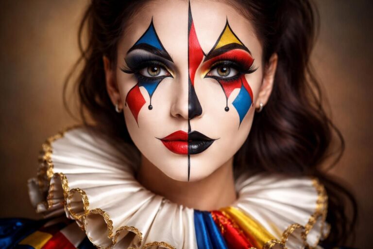 Maquillage arlequine : astuces et techniques pour un look réussi