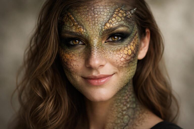 Maquillage dinosaure facile : guide simple pour un look préhistorique réussi