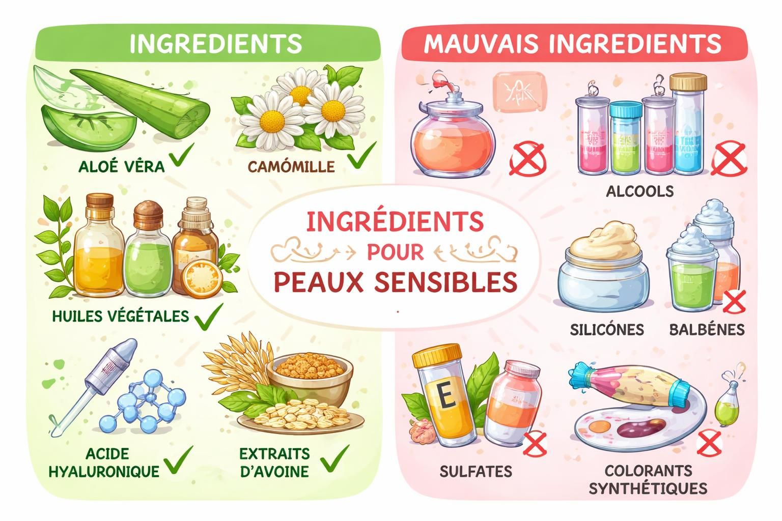 découvrez comment choisir des produits de maquillage hypoallergéniques adaptés aux peaux sensibles pour un teint éclatant et sans irritation.
