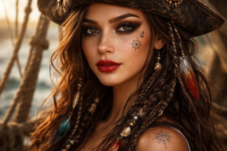 Maquillage pirate fille : astuces pour un look réussi et original