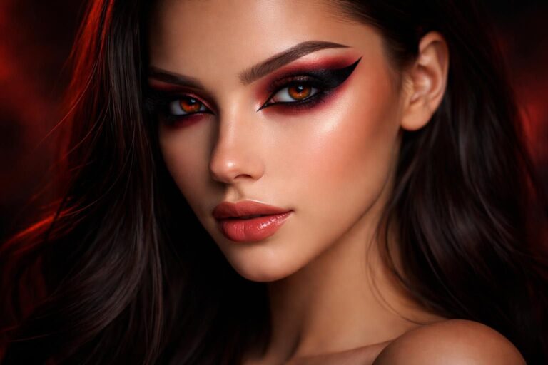 Maquillage yeux diablesse : astuces pour un regard envoûtant