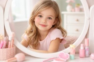 Maquillage pour petite fille de 8 ans : conseils sûrs et adaptés